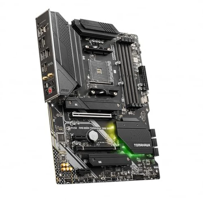 MSI MAG B550 Tomahawk MAX WiFi Gaming Motherboard AMD AM4, DDR4, PCIe 4.0, SATA 6Gb/s, M.2, USB 3.2 Gen 2, HDMI/DP, ATX, Wi-Fi 6E by MSI - Image 4