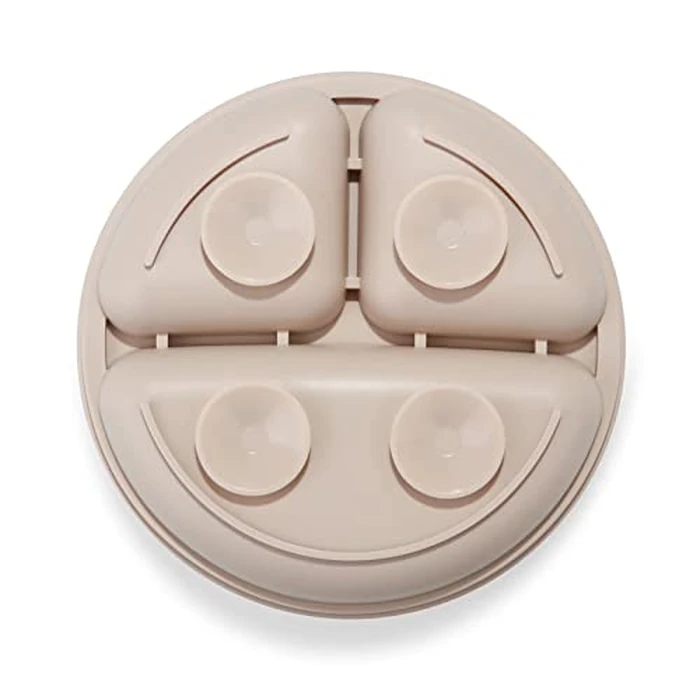 PandaEar Divided Unbreakable Silicone Baby and Toddler Plates - 3 Pack - Non-Slip - Microwave Safe (Suction Plates) by PandaEar - Image 6