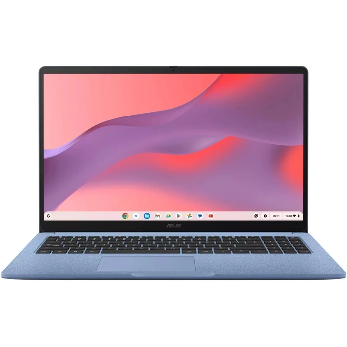 ASUS Chromebook CX15 (CX1505CKA) Laptop 15.6" - Fabric Blue - Intel Celeron N4500 1.1GHz - 4GB RAM - 128GB by ASUS - Refurbished - Excellent condition - US$172.48