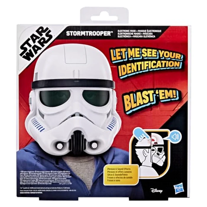 STAR WARS Stormtrooper Electronic Mask with Phrases & Sound Effects, Costume for Kids, Toys for Boys & Girls Ages 5+ by STAR WARS - Image 3