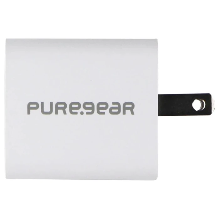 PureGear LightSpeed (20-Watt) USB-C Wall Charger Travel Adapter - White by PureGear - Image 2