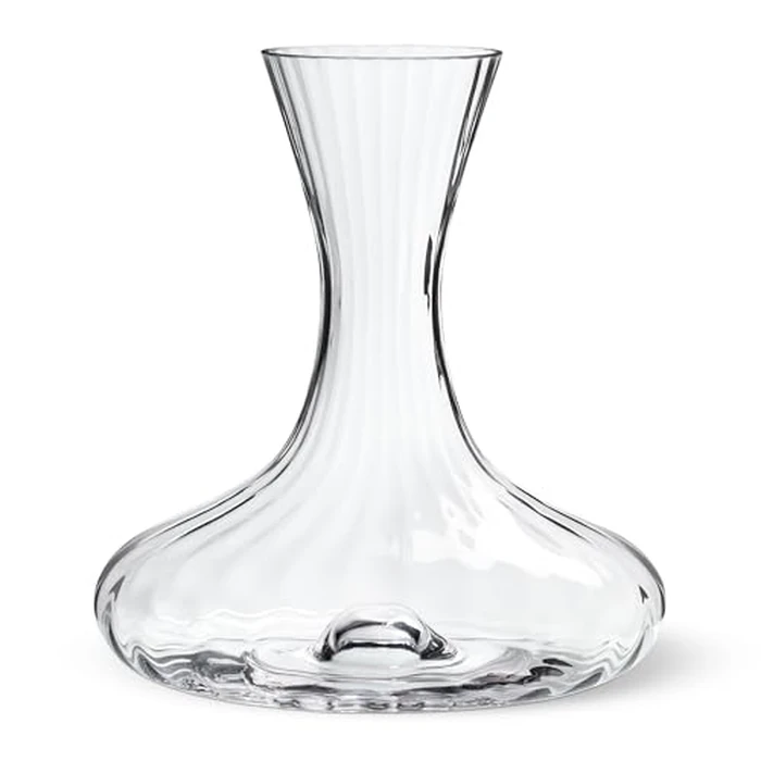Abbott Collection Small Flared Wine Decanter - Glass, Optic, 6.5" H (26oz) by Abbott Collection - Used - Acceptable condition - CA$11.37