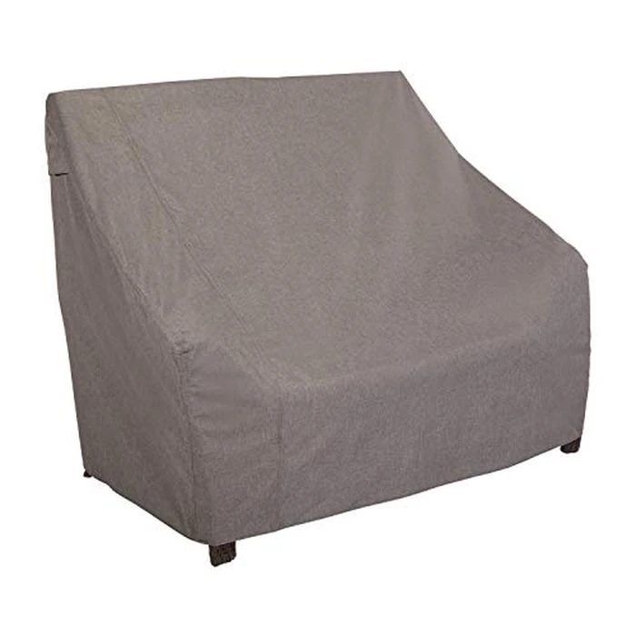 Modern Leisure(R) Garrison Patio Loveseat Cover, Waterproof, 66" L x 40" W x 39" H, Granite by Modern Leisure - Used - Very Good condition - CA$52.72