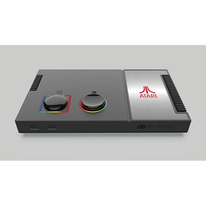 My Arcade Atari Game Station Pro: Video Game Console with 200+ Games, Wireless Joysticks, RGB LED Lights, Atari 2600/5200/7800 by MY ARCADE - Image 4