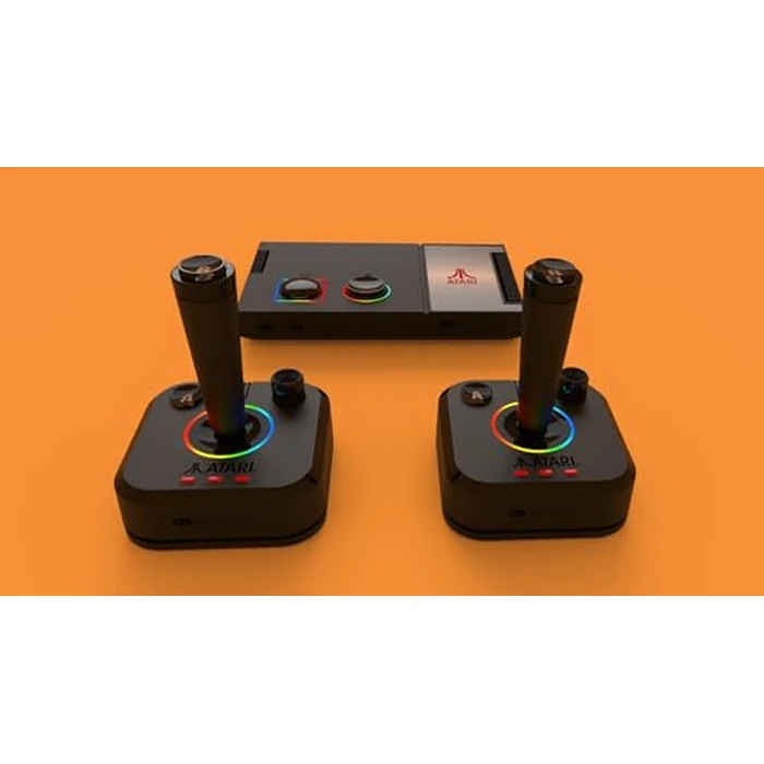 My Arcade Atari Game Station Pro: Video Game Console with 200+ Games, Wireless Joysticks, RGB LED Lights, Atari 2600/5200/7800 by MY ARCADE - Image 6