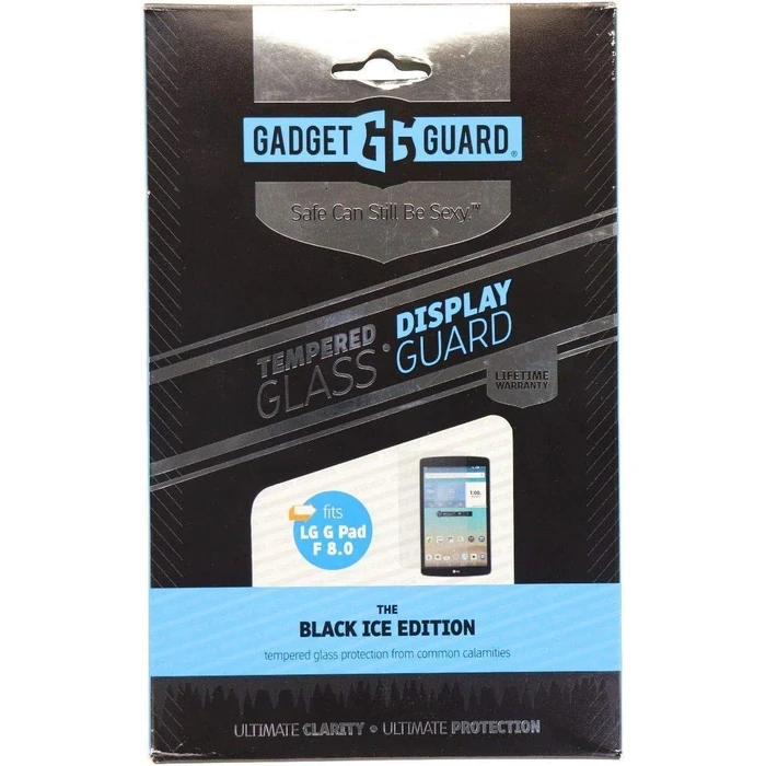 Gadget Guard Black Ice Tempered Glass Screen Protector for LG G Pad 8.0 - Clear by Gadget Guard - Refurbished - Brand New condition - US$20.98