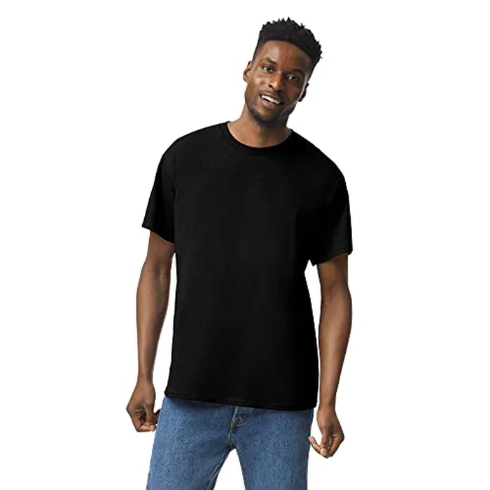 Gildan Adult Heavy Cotton T-Shirt, Style G5000, Multipack, Black (72-pack), X-Large by Gildan - Used - Like New condition