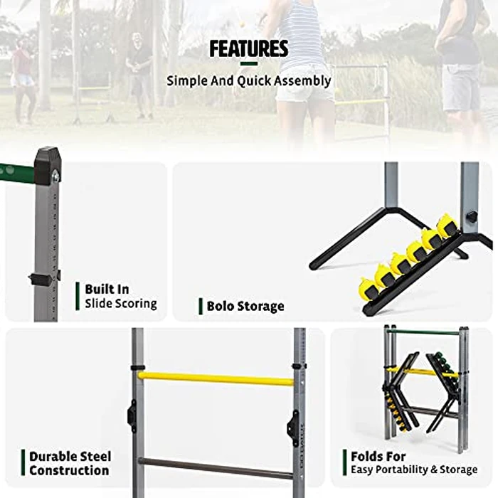 EastPoint Sports Go! Gater Premium Steel Ladderball Set - Features Sturdy Steel Material, Built-in Scoring System, Complete with All Accessories by EastPoint Sports - Image 3