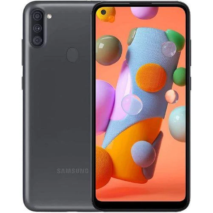 Galaxy A11 - 32GB - 2GB RAM - 1 Physical SIM - Black by Samsung - Refurbished - Good condition