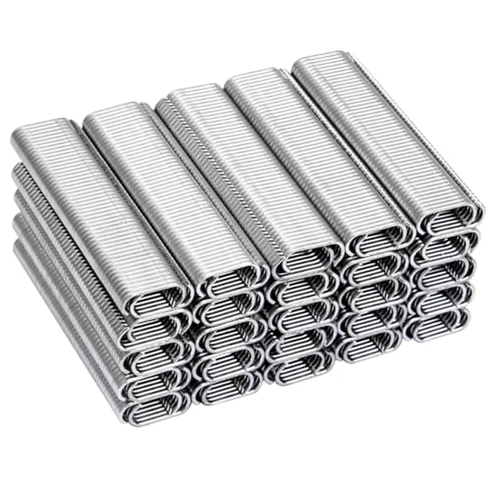 KHEARPSL 2500pcs Galvanized Steel Hog Rings, C Hog Ring Clips Nail for Hog Ring Pliers Fence Fastener for Fencing, Animal Cages, Car Cushions, Upholstery (C Hog Rings) by KHEARPSL - Image 1