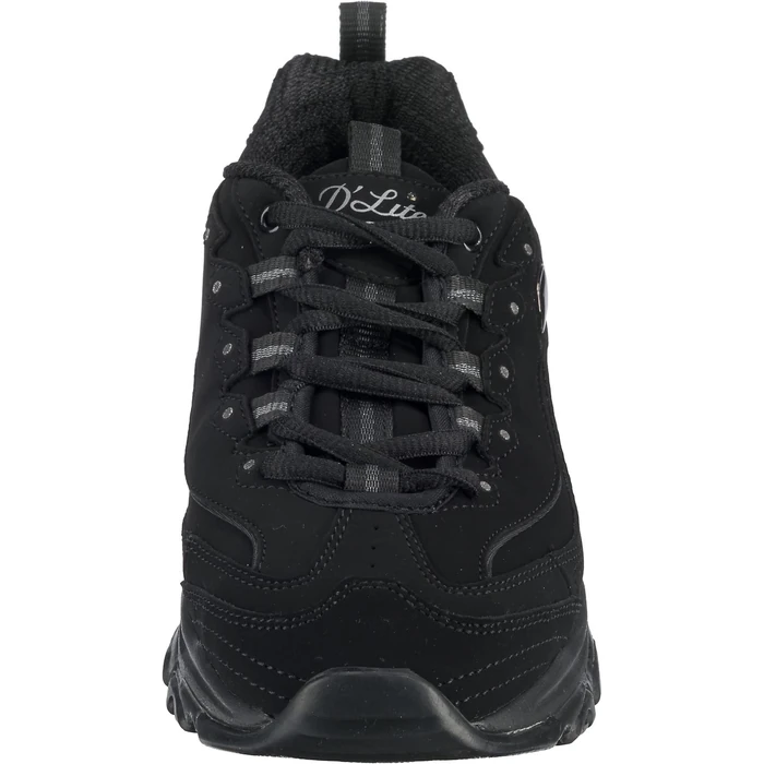 Skechers Women's D'lites-play on, Black, 8 by Skechers - Image 5