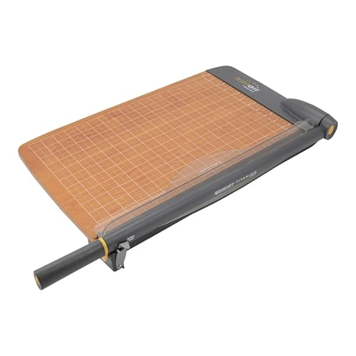 Westcott TrimAir 18-inch Guillotine Paper Cutter, Paper Trimmer with Sharp and Durable Titanium-Bonded Blade, Maximum Safety Features, Back to School, School Supplies, Classroom (15108) by Westcott - Used - Like New condition - CA$107.17