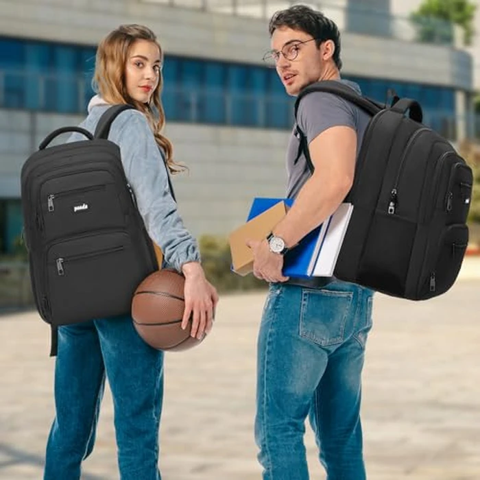 Paude Laptop Backpack,School Backpack Large Bookbag with USB for High School College Students Office Business,Waterproof by Paude - Image 5