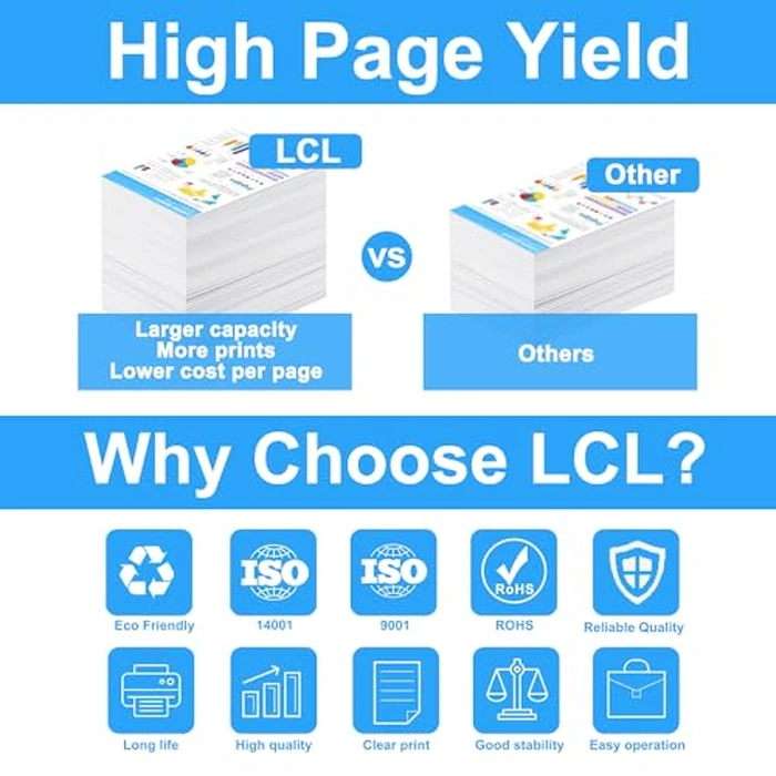 LCL Compatible Toner Cartridge for HP 81A CF281A 81X CF281X 25K (1-Pack, Black) for HP LaserJet Enterprise M605n M605dn M605x M606dn M606x MFP M630f M630z M630h M630dn M625 by LCL - Image 6