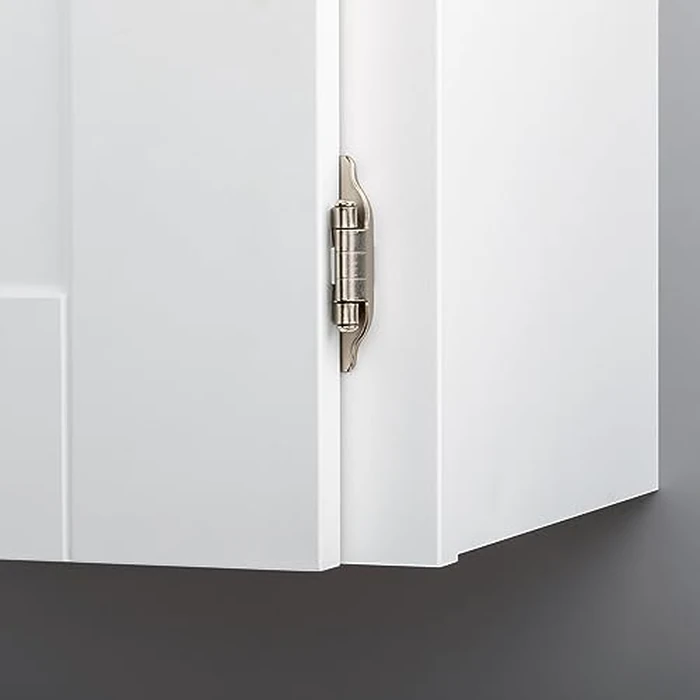 Franklin Brass (10-Pack) Self-Closing Cabinet Hinges Semi-Wrap 1/4' Overlay for Cabinet Doors Kitchen/Cabinets/Cupboards/Furniture Satin Nickel H01911K-SN-B by Franklin Brass - Image 7