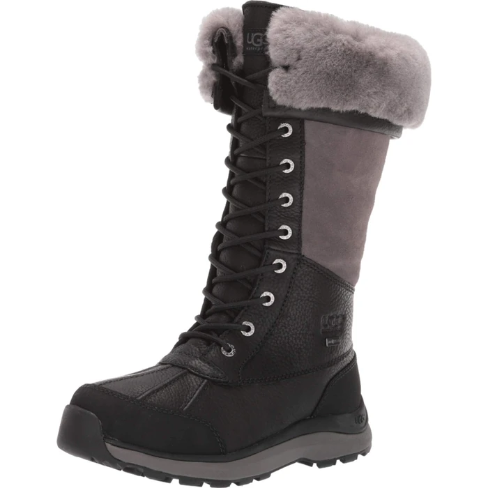 UGG Women's W Adirondack Boot Tall III Snow, black, 5 M US by UGG - Used - Like New condition - CA$115.23