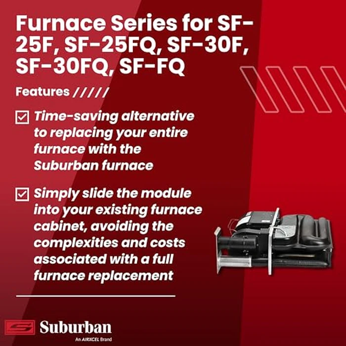 Suburban RP-30FQ 30,000 BTU/h RV Replacement Core for Suburban Furnace Series SF-25F, SF-25FQ, SF-30F, SF-30FQ, SF-FQ (2608A) by Suburban - Image 2