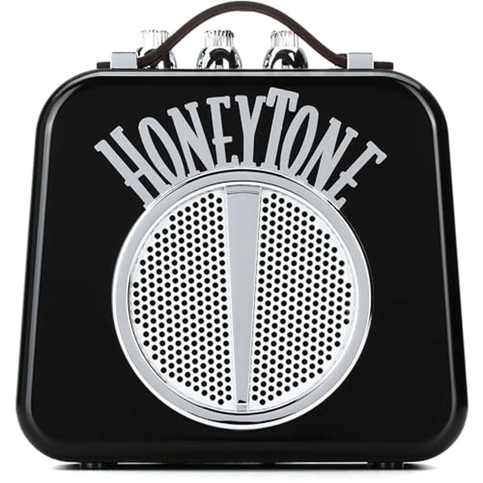 Danelectro Honeytone N-10 Guitar Mini Amp, Black with belt clip by Danelectro - Image 1