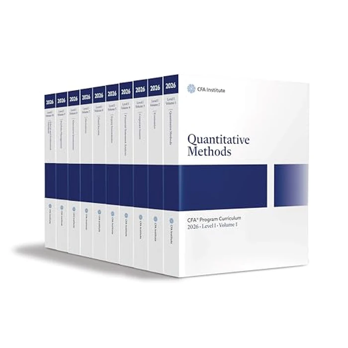 2026 CFA Program Curriculum Level I Box Set by Wiley - Used - Acceptable condition - CA$240.94