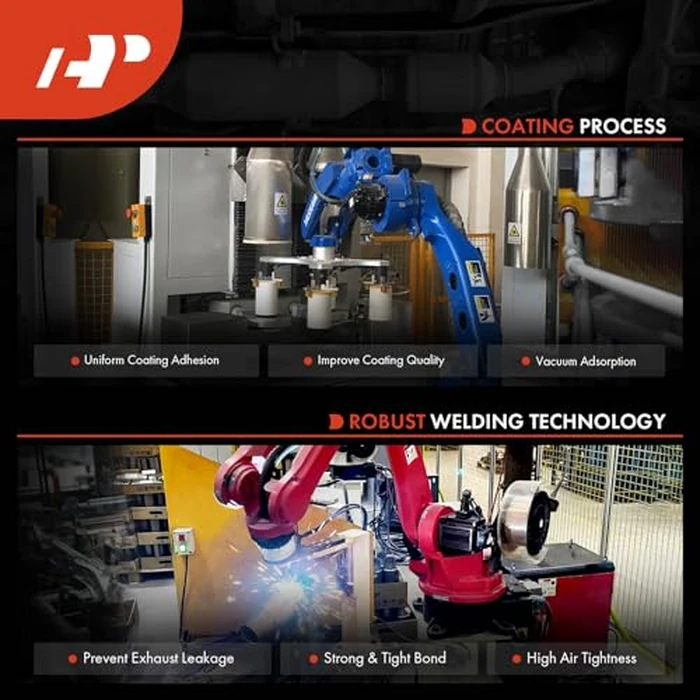 A-Premium Front Exhaust Manifold Catalytic Converter with Gasket Kit Direct-Fit Compatible with Chevrolet Traverse 2018-2023, Traverse Limited 2024 & Buick Enclave 2018-2024, 3.6L, E.P.A. Compliant by A-Premium - Image 7