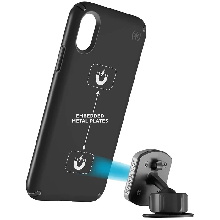 Speck Presidio Mount Phone Case + MagicMount Pro Dash for iPhone X - Black by Speck - Image 3