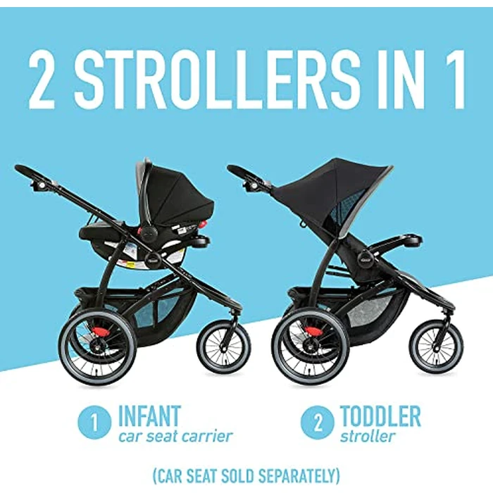 Graco FastAction Jogger LX Stroller, Drive by Graco - Image 5