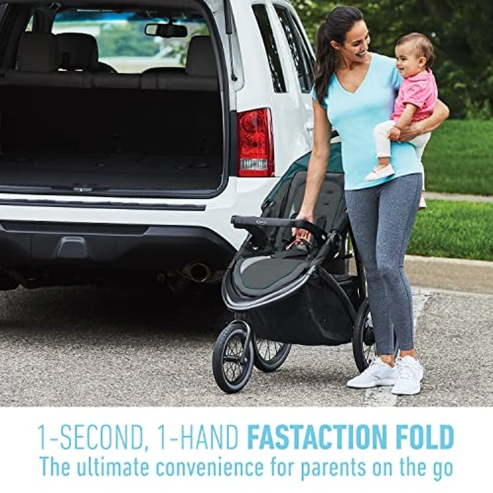 Graco FastAction Jogger LX Stroller, Drive by Graco - Image 6