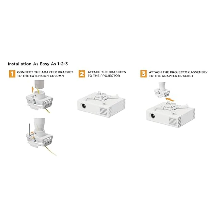 QualGear QG-PRO-PM-50-W Pro-AV Mount for 1.5" Npt Threaded Pipe Accessory by QualGear - Image 9