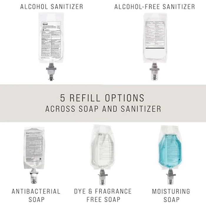 Rubbermaid Commercial Products AutoFoam Moisturizing Hand Soap Refill, 1100mL, Green Seal Certified, Light Floral Scent, Compatible with RCP's AutoFoam & AutoFoam LumeCel Dispensers (FG750112) by Rubbermaid Commercial Products - Image 4