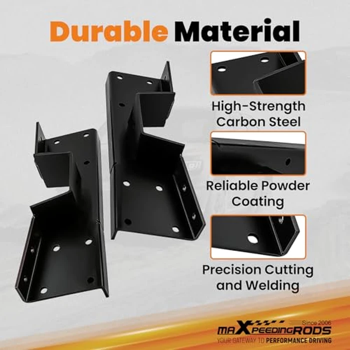 maXpeedingrods Frame C-Notch Kit for Chevy Silverado/GMC Sierra 1500 Classic NBS Body Only 2WD 4WD 2001-2007 by maXpeedingrods - Image 2