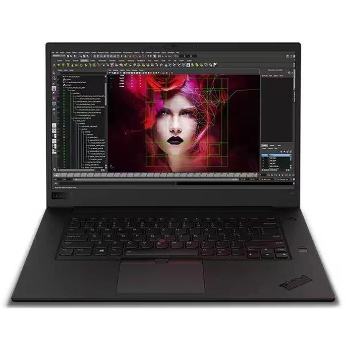 Lenovo ThinkPad P1 (Gen 1) Mobile Workstation Laptop 15.6" - Black - Intel Core i7-8850H 2.6GHz - 32GB RAM - 512GB by Lenovo - Image 1