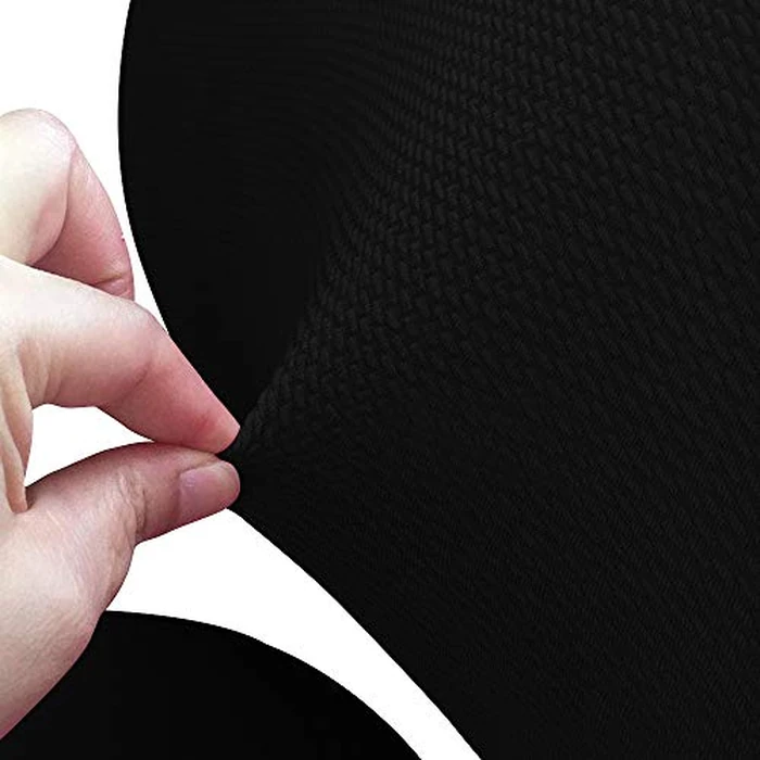 MIFXIN Computer Office Chair Cover 2 Piece Stretchable Rotating Armchair Slipcover Removable Washable Swivel Office Chair Protector Covers, NO Chair (Black) by MIFXIN - Image 4