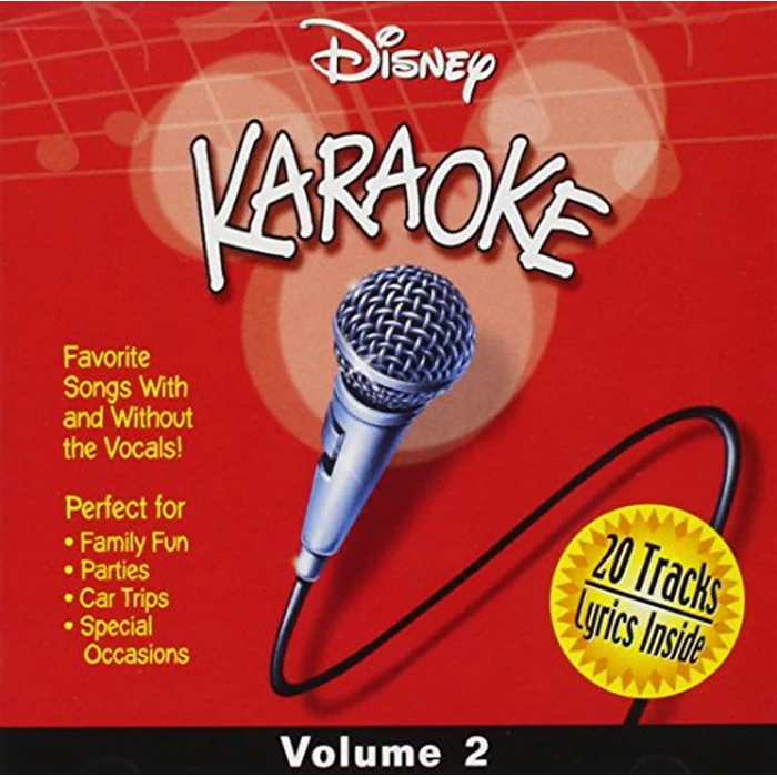 Disney Karaoke, Volume 2 by WALT DISNEY RECORDS - Used - Good condition
