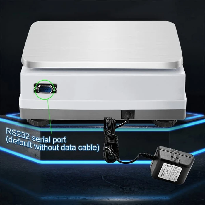 Hochice High Precision Lab Gram Counting Scale Scientific Analytical Laboratory Balance Digital Electronic Scale Jewelry Scales 1000gx0.01g Accurate with RS232 Port by Hochoice - Image 3