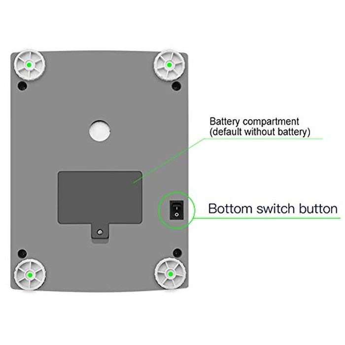 Hochice High Precision Lab Gram Counting Scale Scientific Analytical Laboratory Balance Digital Electronic Scale Jewelry Scales 1000gx0.01g Accurate with RS232 Port by Hochoice - Image 5