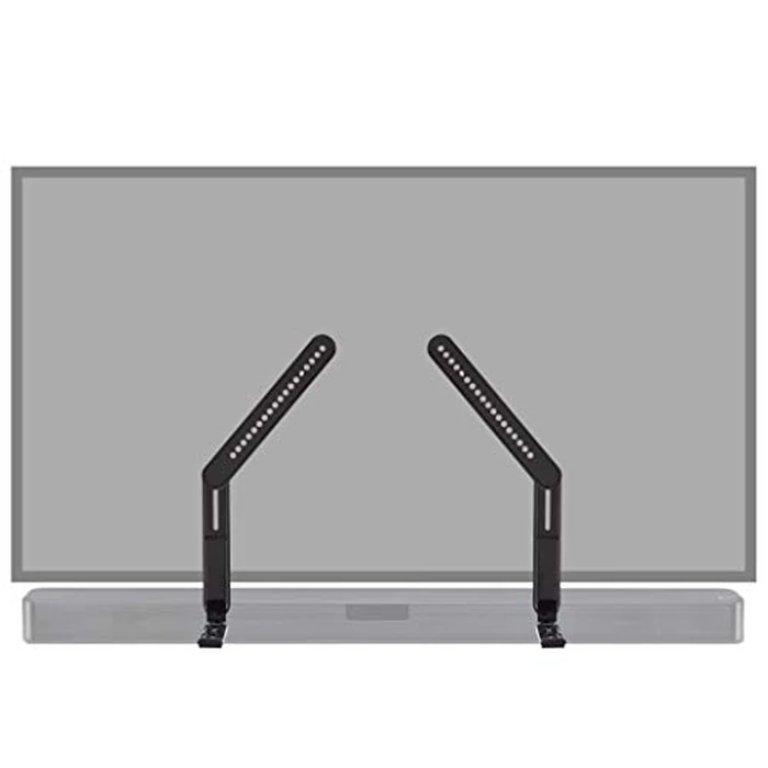 ECHOGEAR Sound Bar Mounting Bracket for Under TV - Adjustable Height & Depth for Max Compatibility Between TV & Soundbar - Dolby Atmos Compatible & Works with with LG, Vizio, Bose & More by ECHOGEAR - Used - Very Good condition