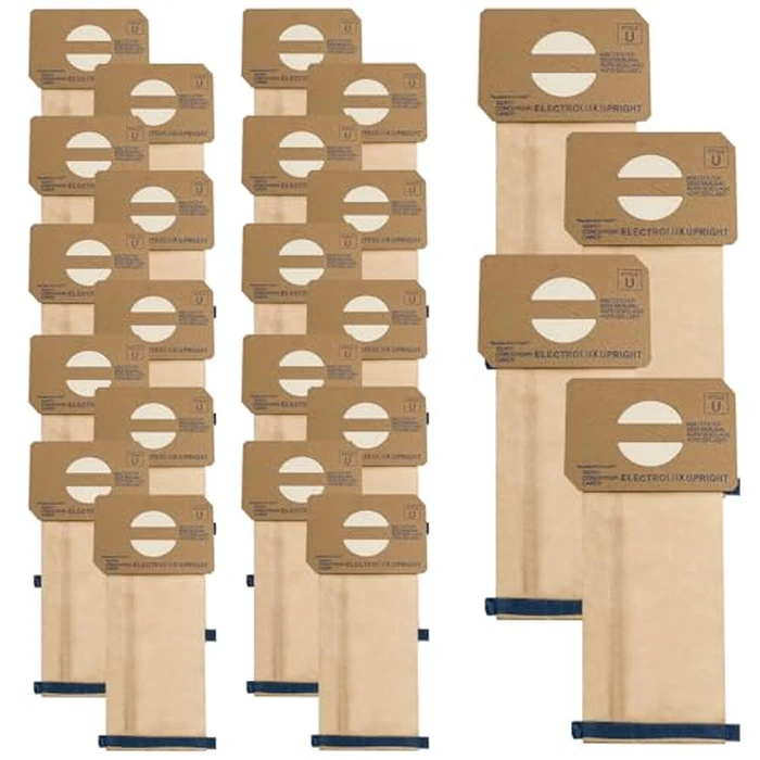 24-Pack Replacement Micro Filtration Vacuum Bags for electrolux Upright Style U & Aerus Vacuums | Fits Discovery II, Lux 4000, Ultralux, Genesis, Prolux, Epic 3500 by Purzest - Used - Like New condition - US$15.04