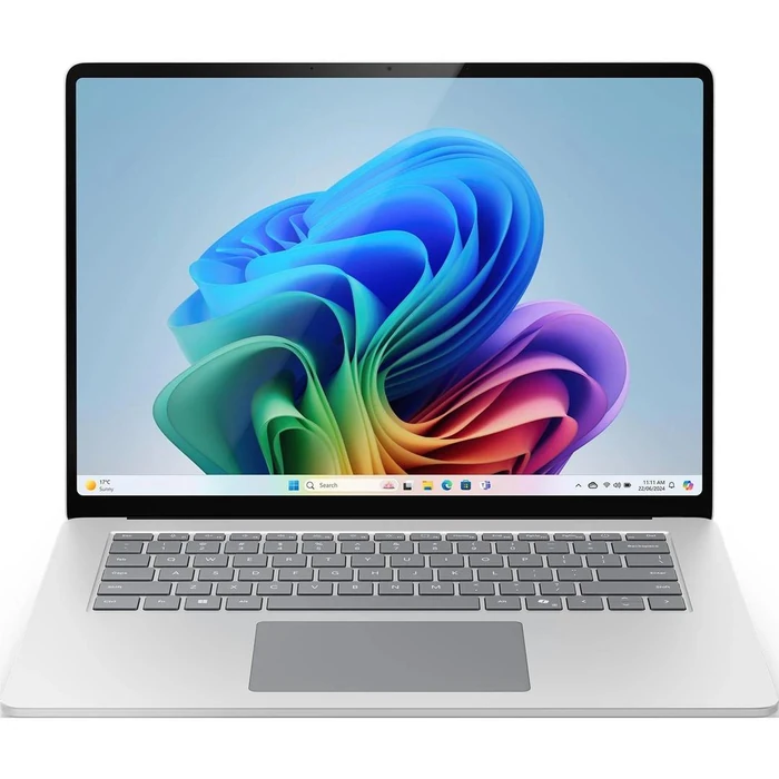 Microsoft Surface 7th Edition Copilot+ PC Laptop 15" - Platinum - Snapdragon X Elite 3.8GHz - 16GB RAM - 1TB by Microsoft - Image 1