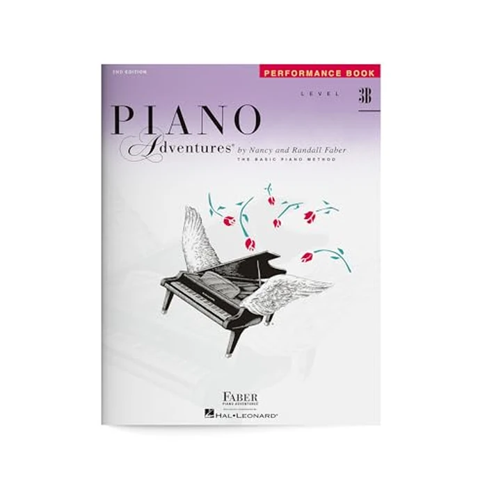 Piano Adventures: Performance Book - Level 3B, 2nd Edition | Sheet Music for Intermediate Students | Educational Piano Songbook with Classical and Traditional Arrangements | Faber Piano Book by Faber Piano Adventures - Used - Acceptable condition - CA$5.14