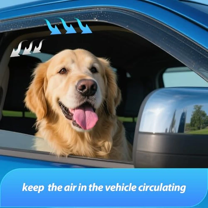 Nilight Window Visors for Honda Accord 2008 2009 2010 2011 2012 2013 2014 2015 2016 2017, Out-Channel Window Wind Deflectors Rain Guards -4PCS by Nilight - Image 3