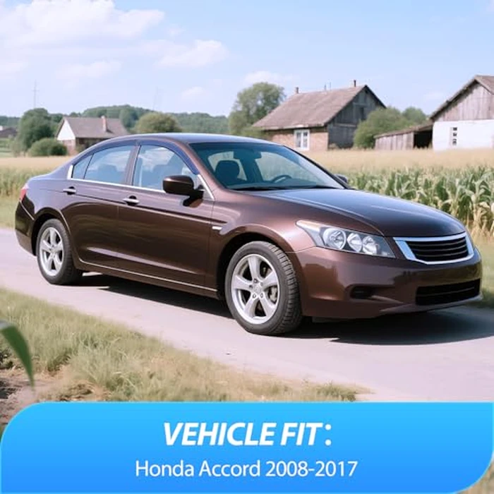 Nilight Window Visors for Honda Accord 2008 2009 2010 2011 2012 2013 2014 2015 2016 2017, Out-Channel Window Wind Deflectors Rain Guards -4PCS by Nilight - Image 4