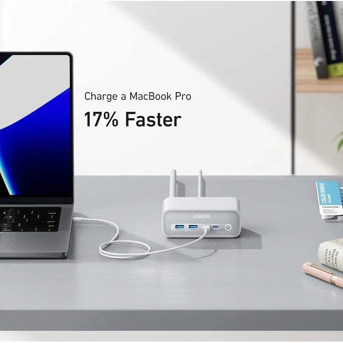 Anker 525 Charging Station | A91C0 - Phantom Black by Anker - Image 4