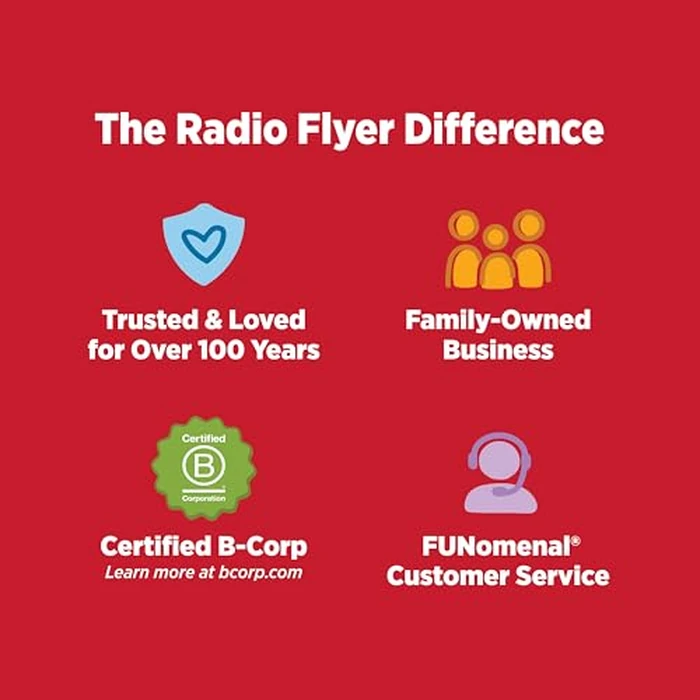 Radio Flyer City 4-in-1 Stroll 'N Trike, Red, for Riders 1-5 Years Old, 4 Riding Modes, 3 Point Harness with Comfort Pad, Parent Controlled Steering, Rear Storage, Stroller Tricycle for Toddlers by Radio Flyer - Image 7