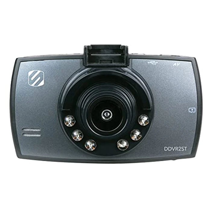 SCOSCHE DDVR28G HD DVR Night Vision Suction Cup Dash Camera with 8GB micro-SD Card & 12V Power Adapter for most Cars, Trucks, & SUV's - 2.4" (Renewed) by Scosche - Refurbished condition - CA$124.95