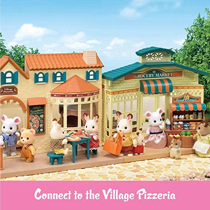 Calico Critters Grocery Market - Shop, Play, and Let Creativity Bloom!, Cream & Brown by Calico Critters - Image 6