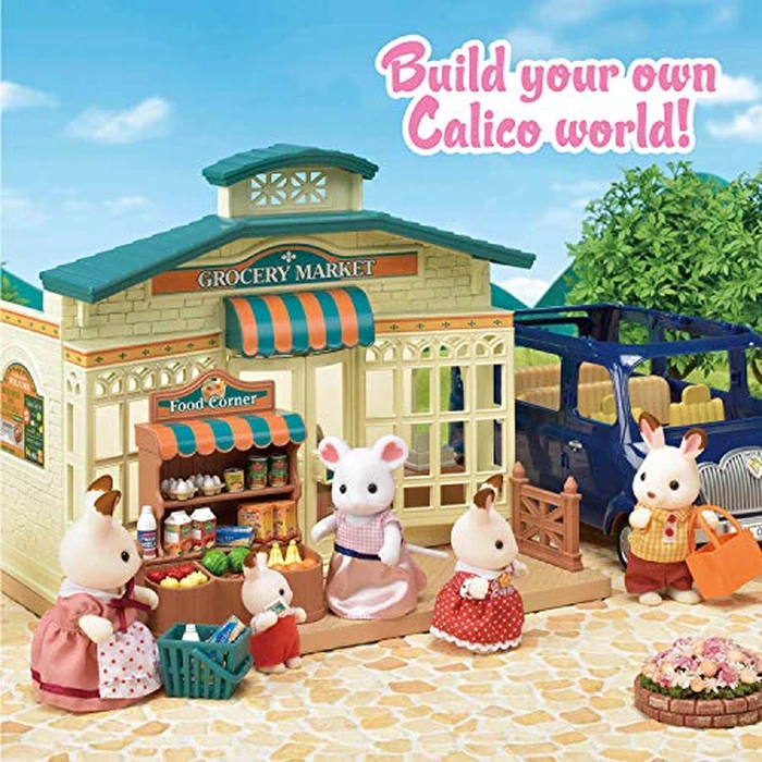 Calico Critters Grocery Market - Shop, Play, and Let Creativity Bloom!, Cream & Brown by Calico Critters - Image 7