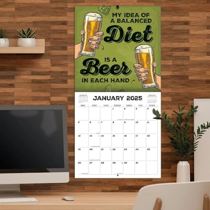 TURNER PHOTOGRAPHIC Beer 12x12 Photo Wall Calendar (25998940098) by Turner Licensing - Image 4