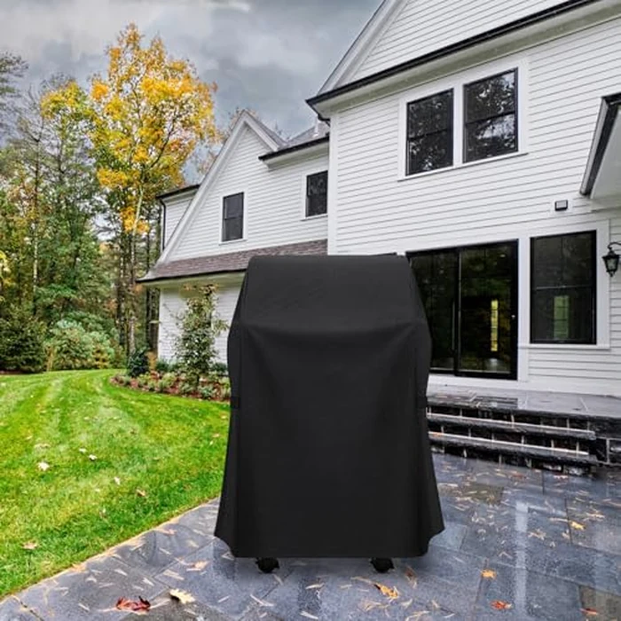 Tunansx 30 inch Grill Cover for Weber 210 Series Gas Grills,600D Heavy Duty BBQ Cover, Waterproof, Weather Resistant, UV and Fade Resistant, Compared to Weber 7105 (NOT Fit for Spirit II E-210) by Tunansx - Image 8