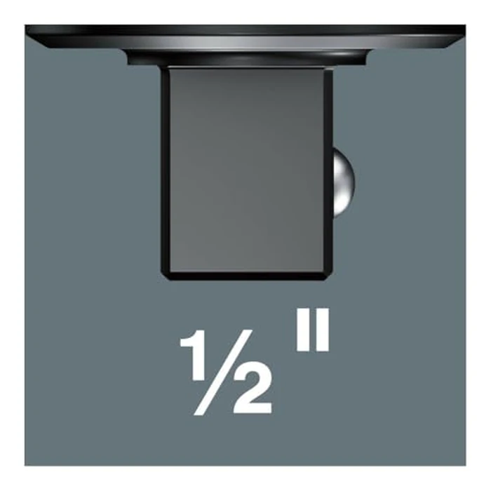 7782 C 14x18mm Ratsche 1/2" Square Drive Insert by Wera - Image 4