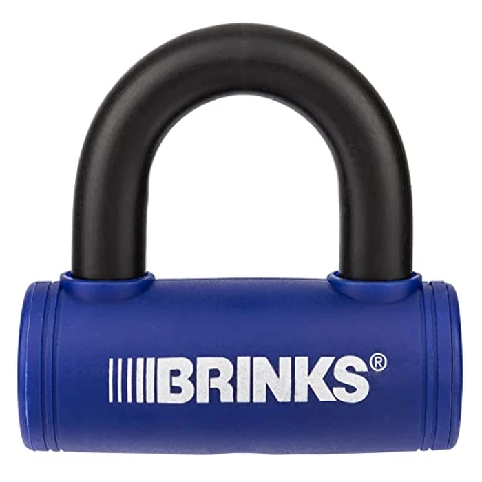 BRINKS - 3 7/8” Mini U-Bar Lock - Weather Resistant and Pick Resistant Bike Lock, Blue by BRINKS - Image 7